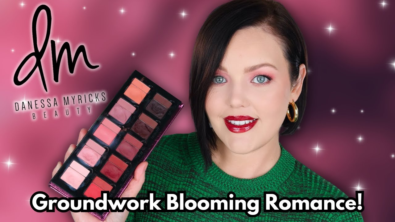 Новая палетка Groundwork Blooming Romance от Danessa Myricks! Да, я в неё влюблена!