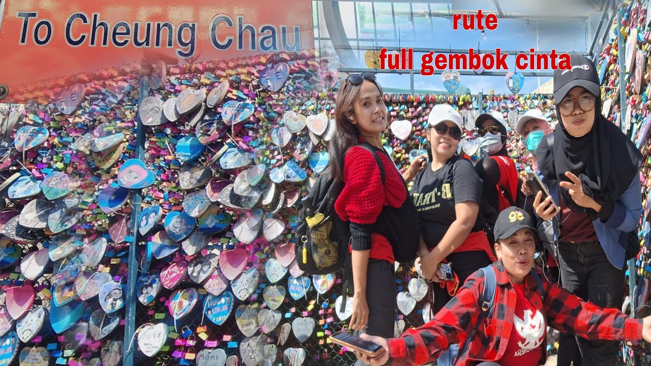 RUTE CHEUNG CHAU GEMBOK CINTA HONGKONG || CHEUNG CHAU ISLAND GEMBOK CINTA #cheungchauisland