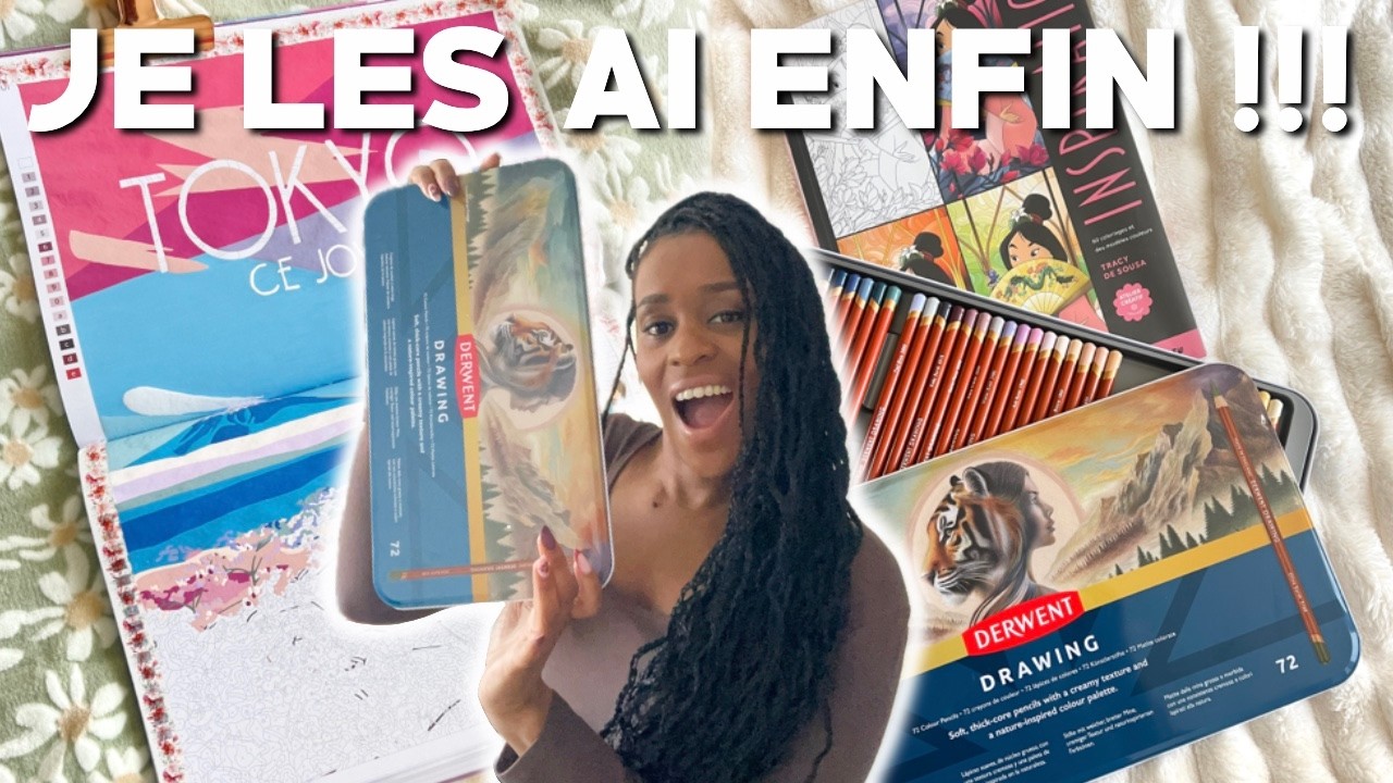 Je colorie toute la semaine 🎨 | Schtroumpfs, Cosy Coloring & Derwent [VLOG 3]