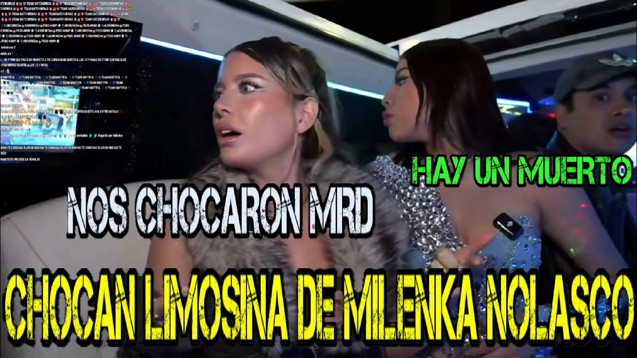MOTO CH0CA LIMOSINA de MILENKA y FLAVIA LAOS #milenkanolasco #danielataquire #cristorata #zully