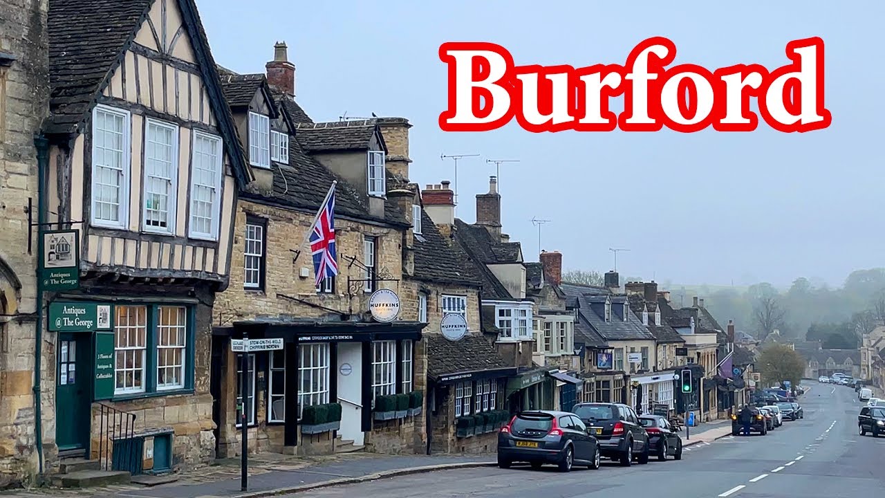 Burford. Cotswolds. Morning walk