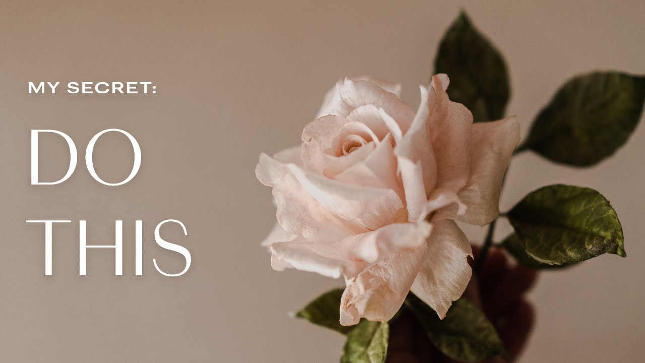 How to create a REALISTIC wafer paper rose.