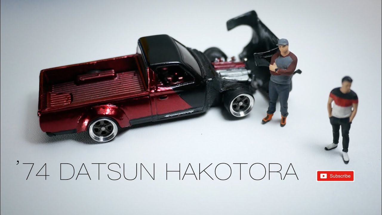 ’74 Datsun Hakotora Custom Diecast
