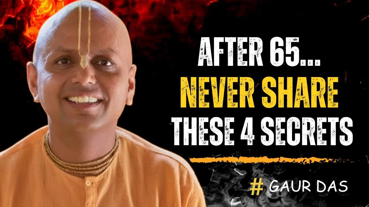 4 Secrets You Should NEVER Share With Your Family After 65 | Peaceful Old Age Wisdom by Gopal Das