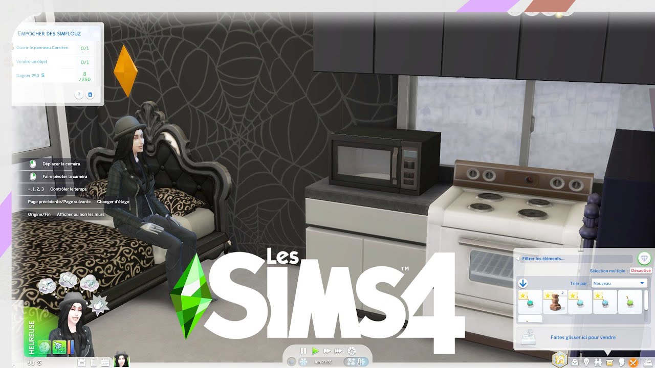 The Sims™ 4 | The Monochrome Hour – Challenge 🎬🕯️📼🖤🤍