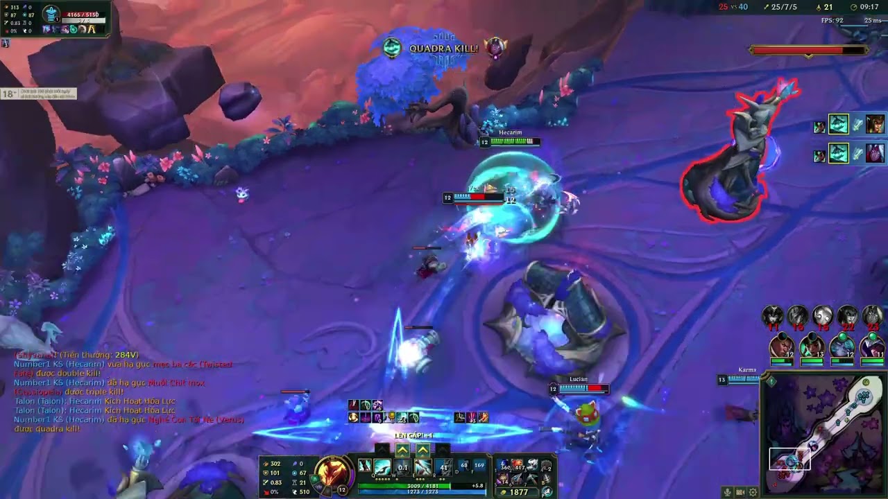 Hecarim Vó Ngựa Đá Bay | LOL (Aram Mayhem)