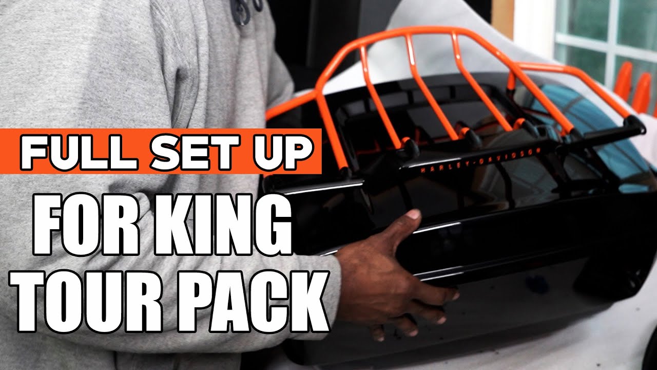 FULL KING TOUR PACK SET UP - Luggage Rack, Mounting Rack, Liner, And Lights [EASY TO INSTALL!]