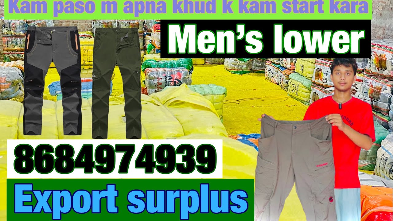 100%Branded surplus Cloth a+Grade  only for Ak_surplus_cloth ph:-8684974939 men’s mountain lower 😎😎