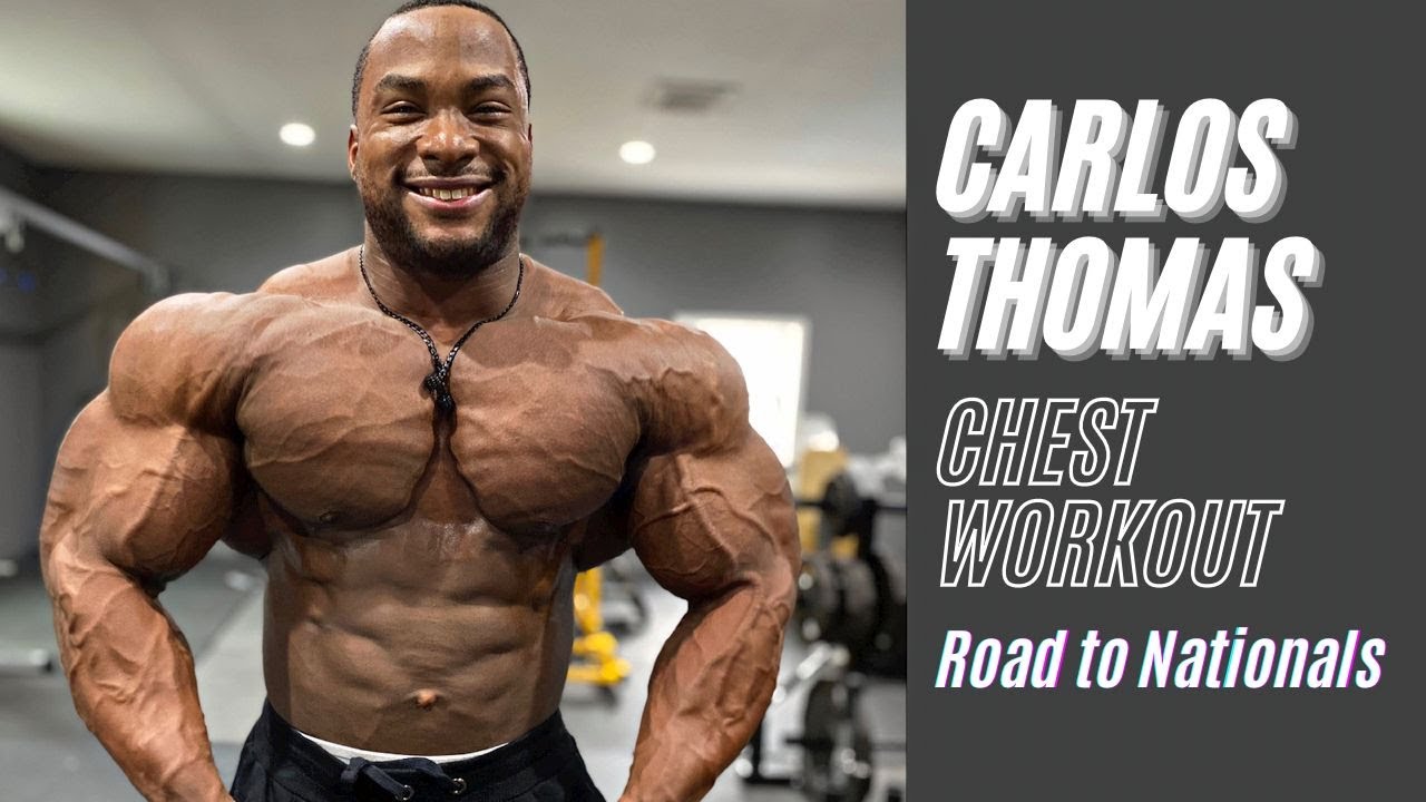 CARLOS THOMAS + KYLE SMITH | CHEST WORKOUT | ROAD TO NATIONALS | 4 WEEKS OUT