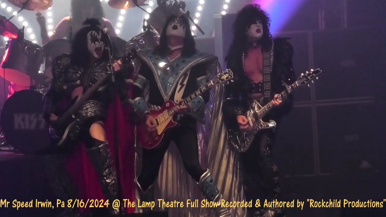 Mr Speed Irwin, Pa 8/16/2024 @ The Lamp Theatre Full Show (Kiss Tribute Band)
