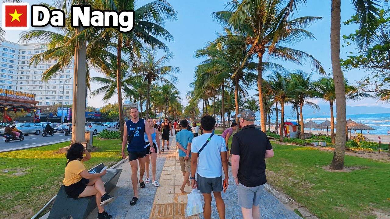 Vietnam Da Nang with Beautiful My Khe Beach - This is Why Everyone Loves To Come Here Everyday