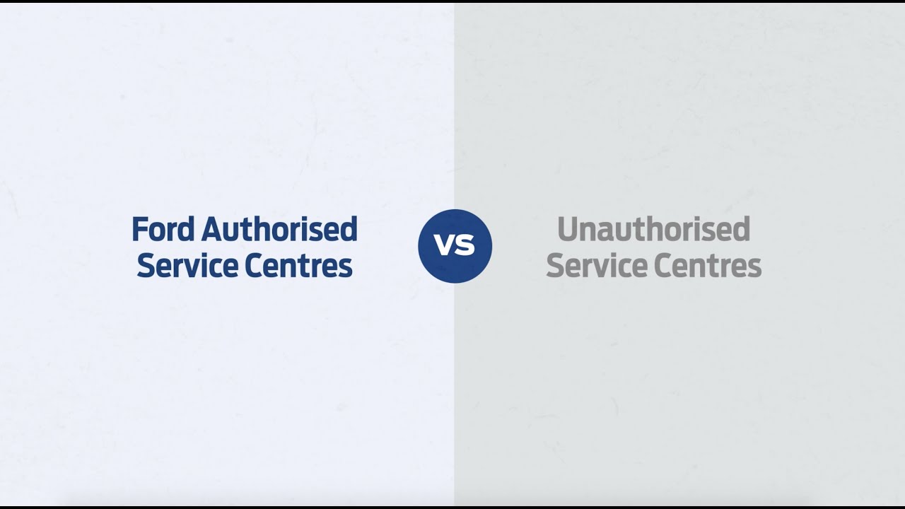 Ford Aftersales | Benefits of Servicing at an Authorised Service Centre
