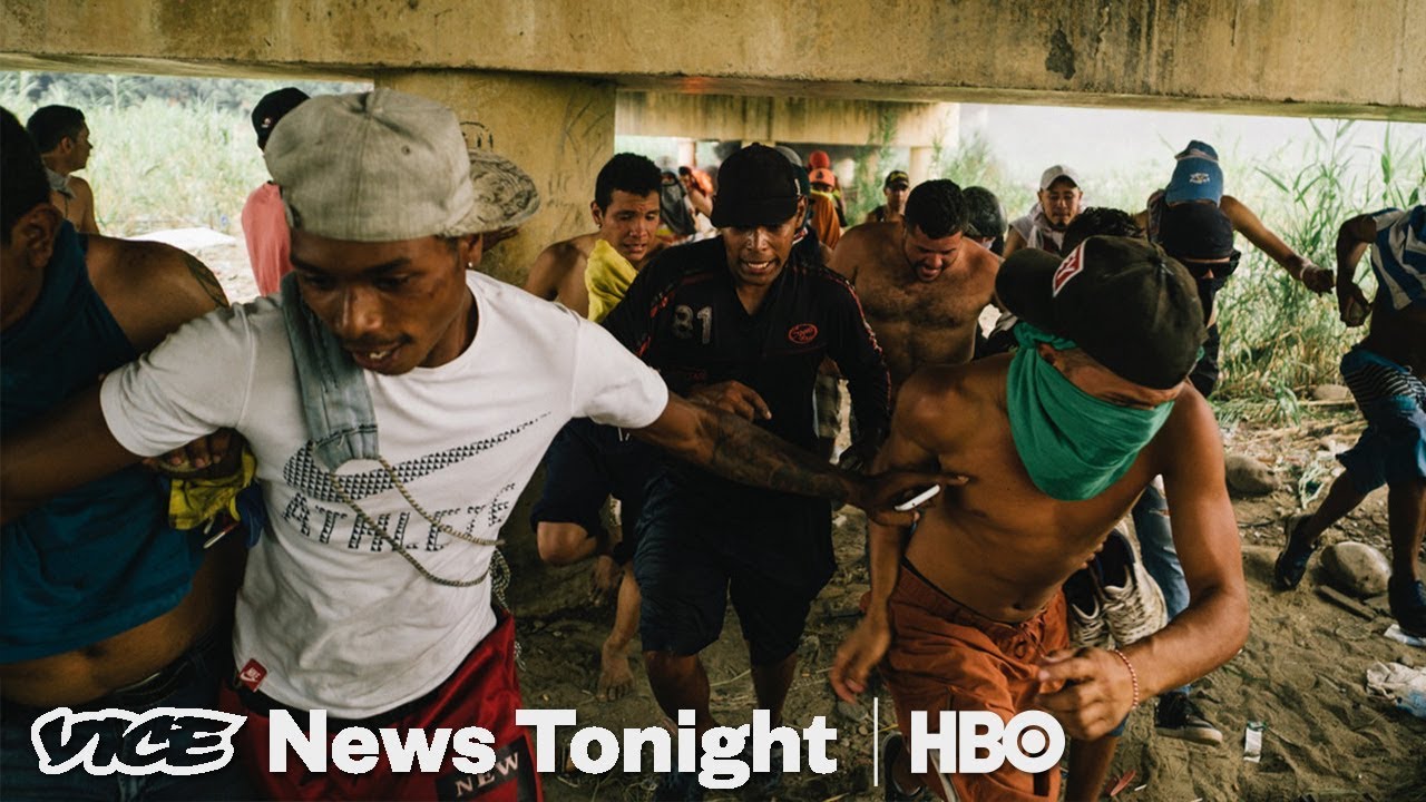 Armed Pro-Maduro Civilians Are Stopping Aid From Getting Into Venezuela (HBO)