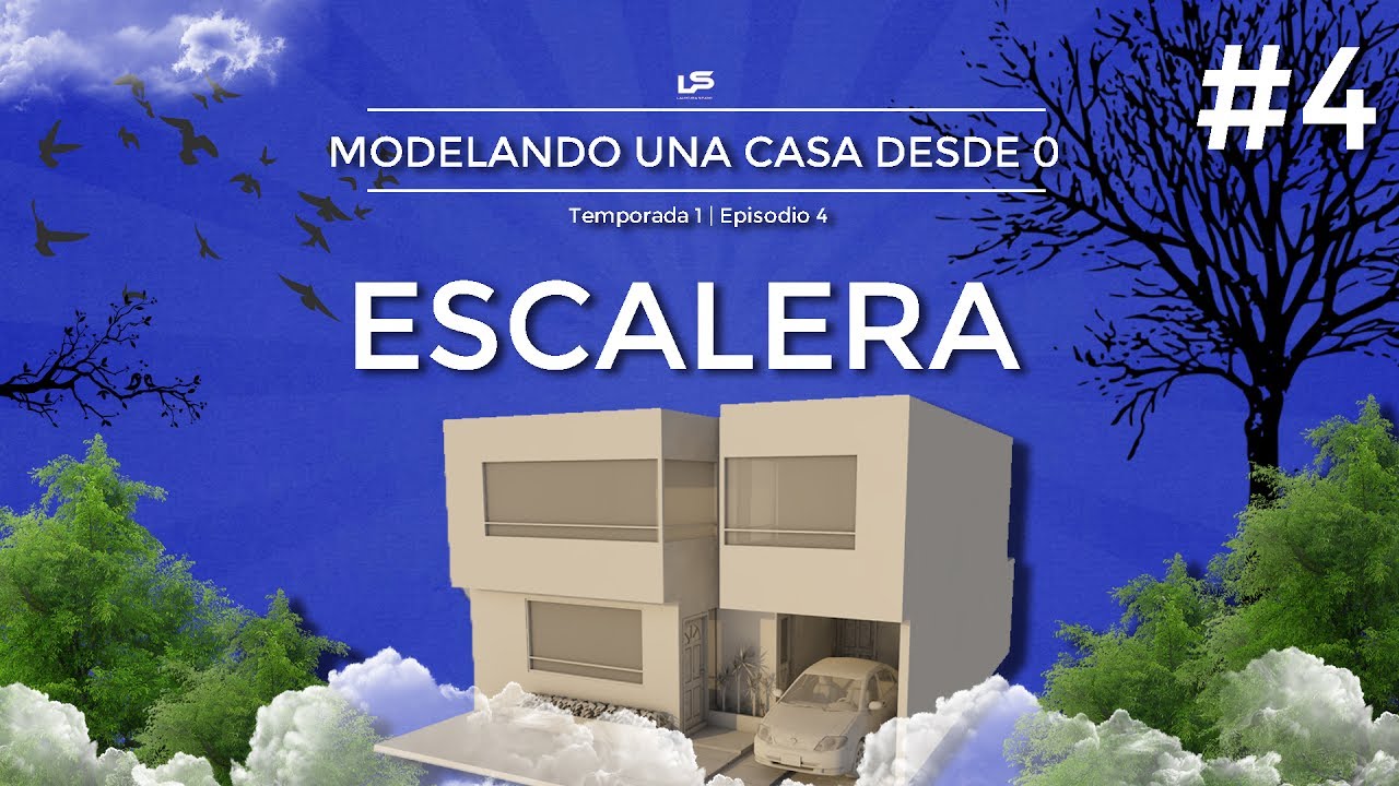 MODELANDO UNA CASA DESDE 0 #4 | COMO PONER UNA ESCALERA | ARCHICAD BASIC