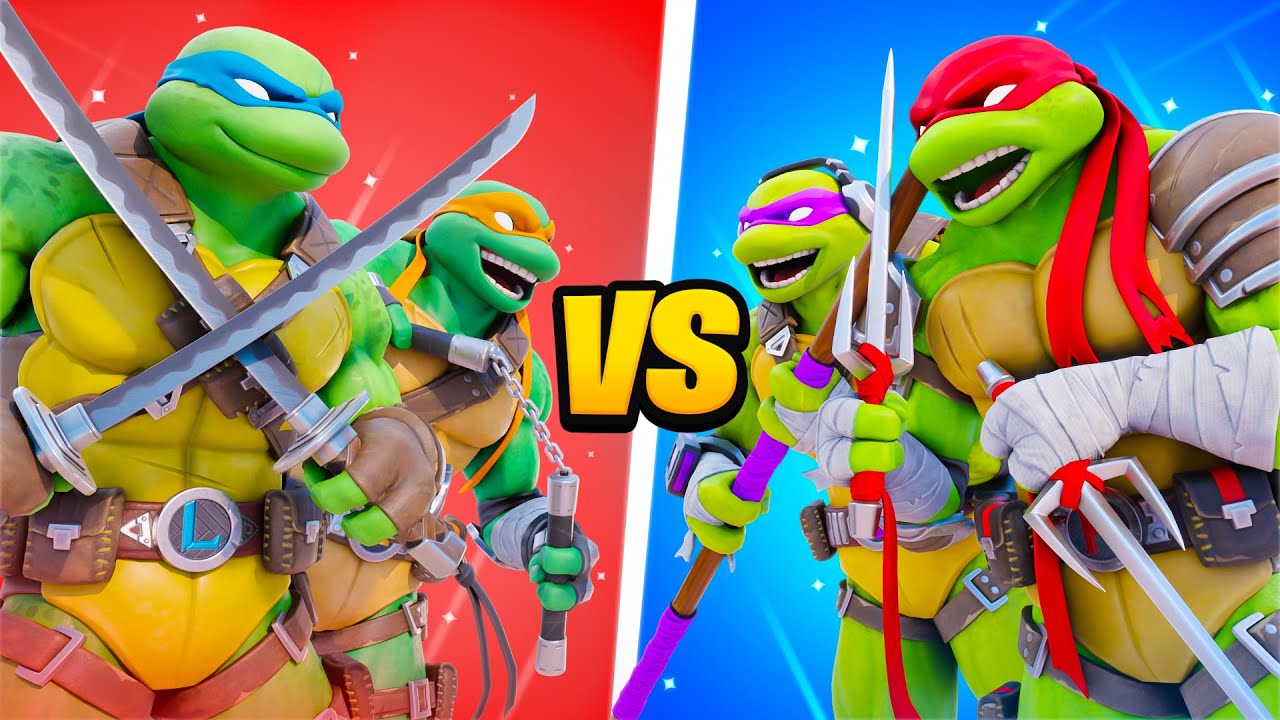 The Ultimate TMNT Kill Race! (Fortnite)