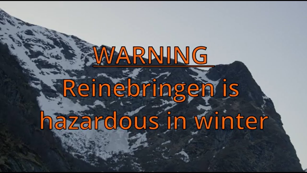 Hiking Reinebringen in winter: Is it safe?
