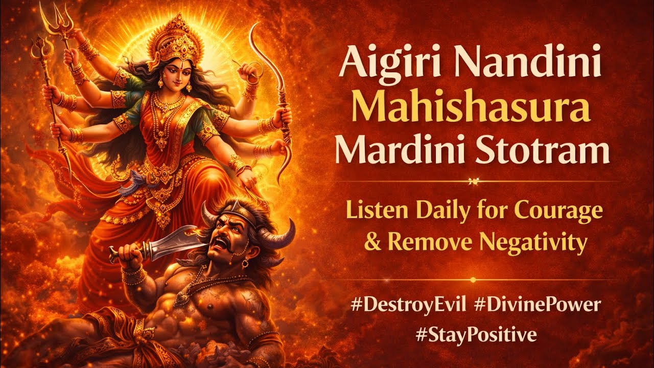 New and different version.Listen daily reduces stress, anxiety & negative energy #ayigirinandini 