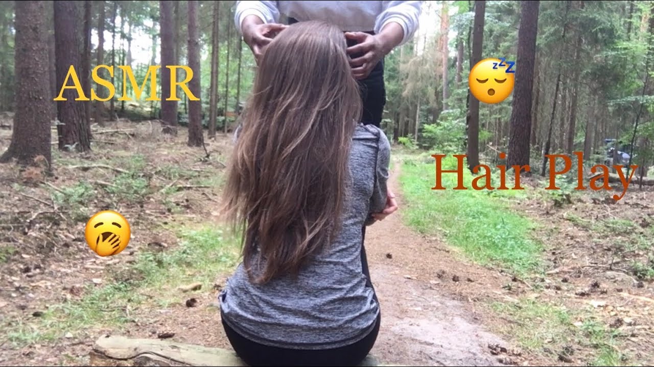 ASMR Hair Play Neck and Head Massage 99% of you will fall asleep