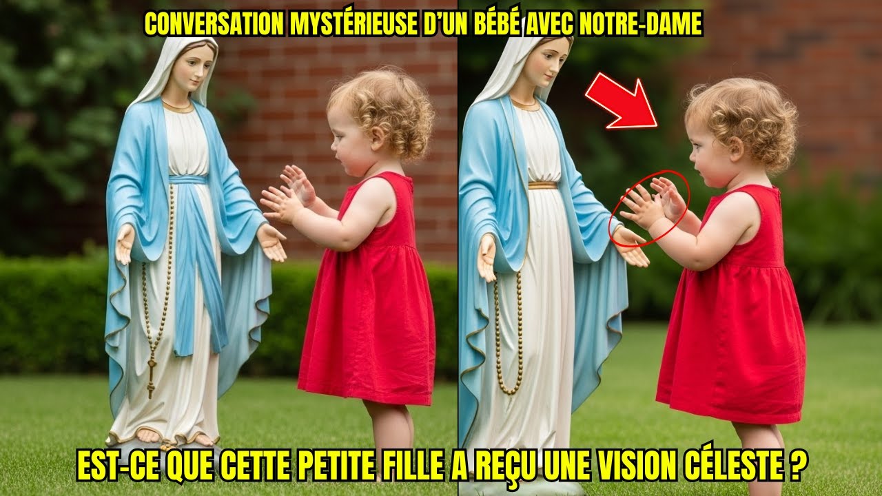 Conversation mystérieuse d’un enfant avec la Vierge Marie a ému le monde