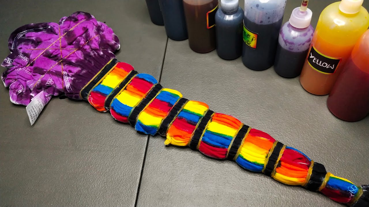 Arrow Rainbow Gradient Tie dye by Tali at Kulay