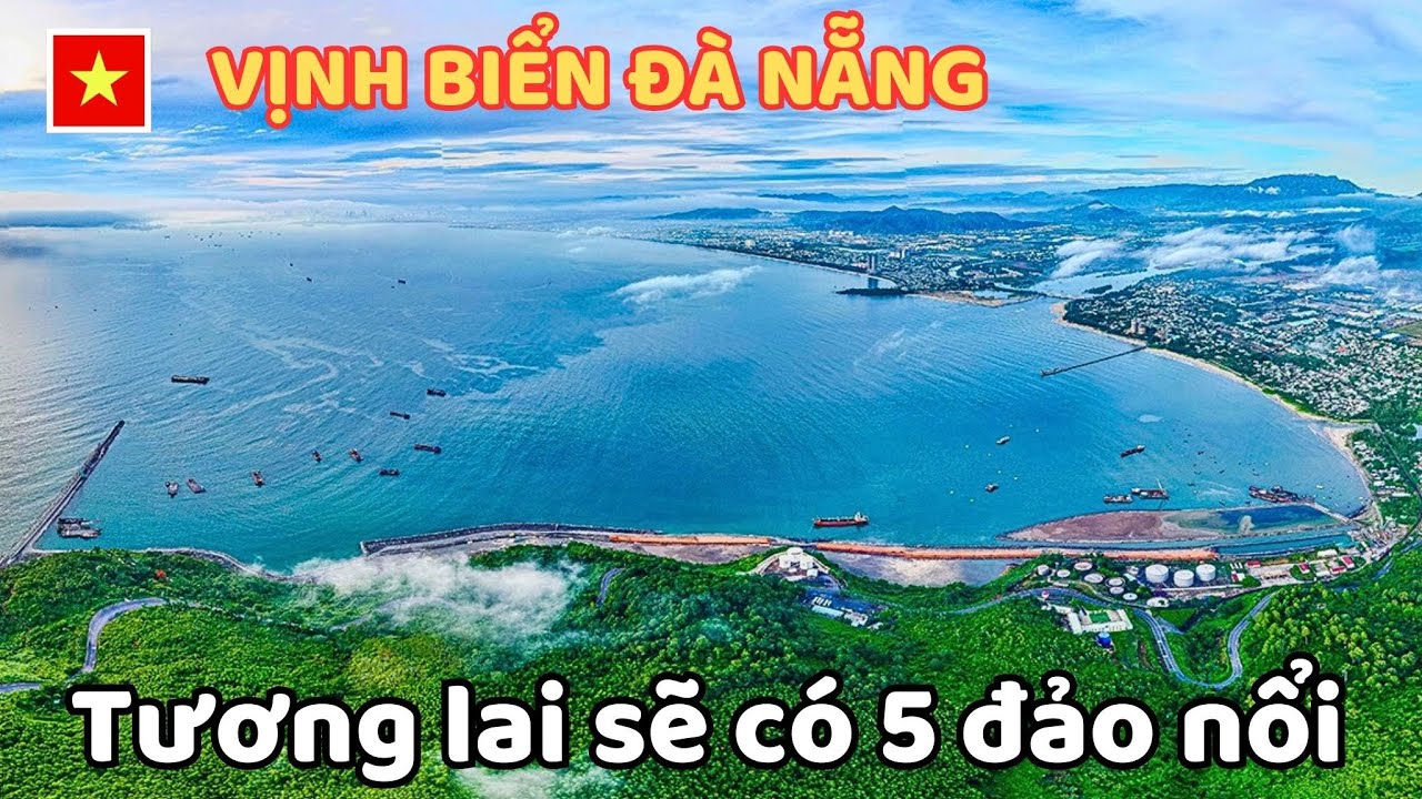 Vịnh Biển Đà Nẵng. Ý tưởng xây dựng 5 đảo nổi ngoài vịnh như DUBAI tại VIỆT NAM