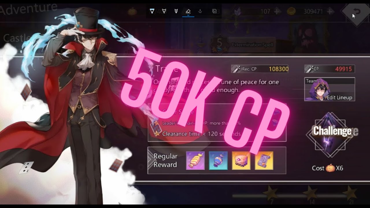 Illusion Connect- BEATING the Halloween Event on Global as F2P at 50k CP