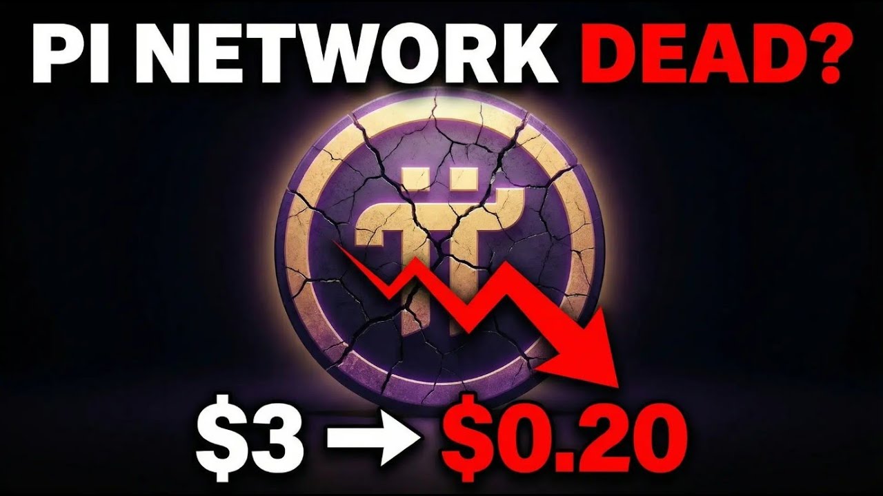 Is Pi Network Dead The $3 to $0 20 Collapse Explained #pinetwork #crypto #cryptocurrency