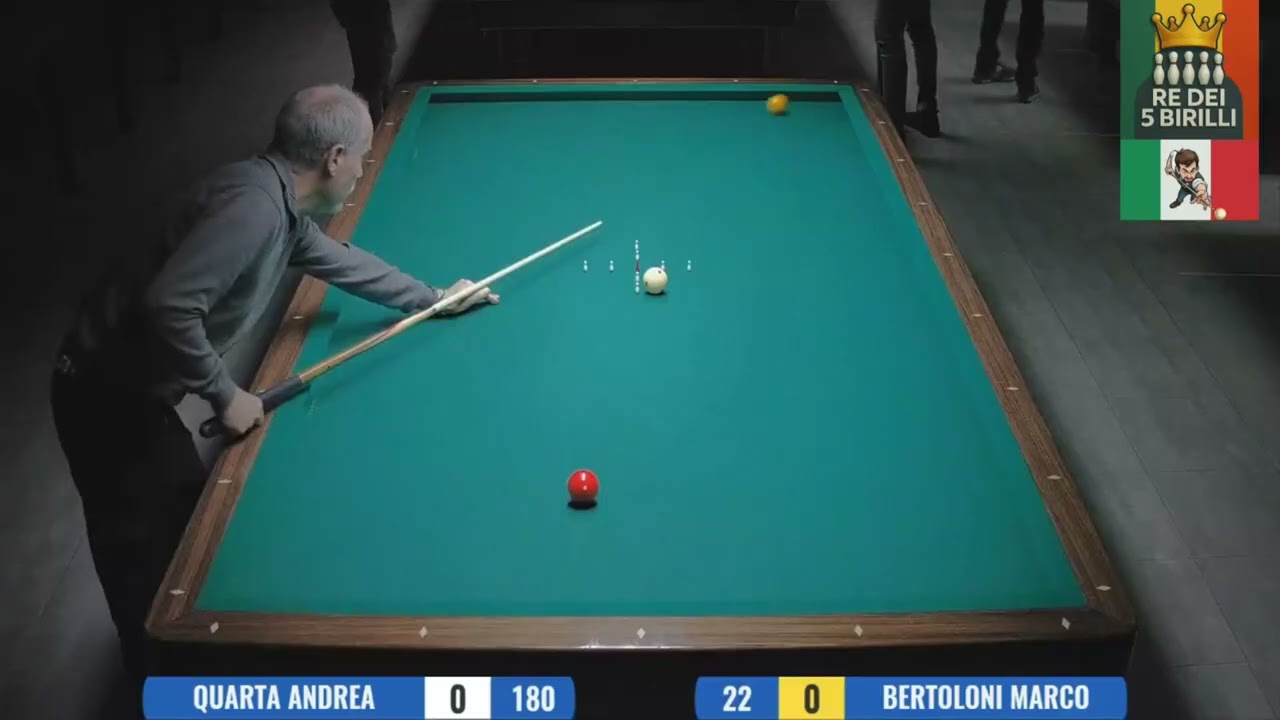 Allenamento | Quarta Andrea vs Bertoloni Marco &ndash; Parte 1 🎱🇮🇹