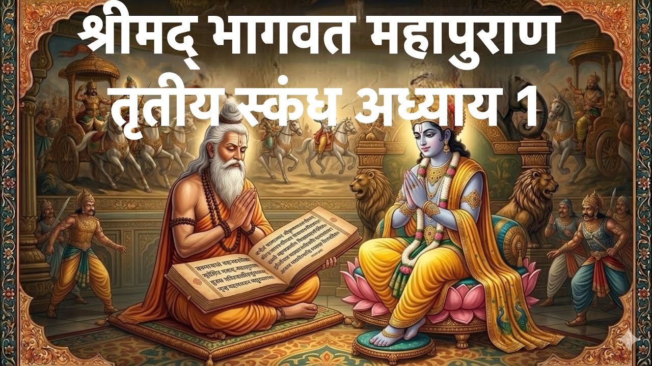 SHRIMAD BHAGWAT MAHAPURAN TRITIYA SKANDH ADHYAY 1