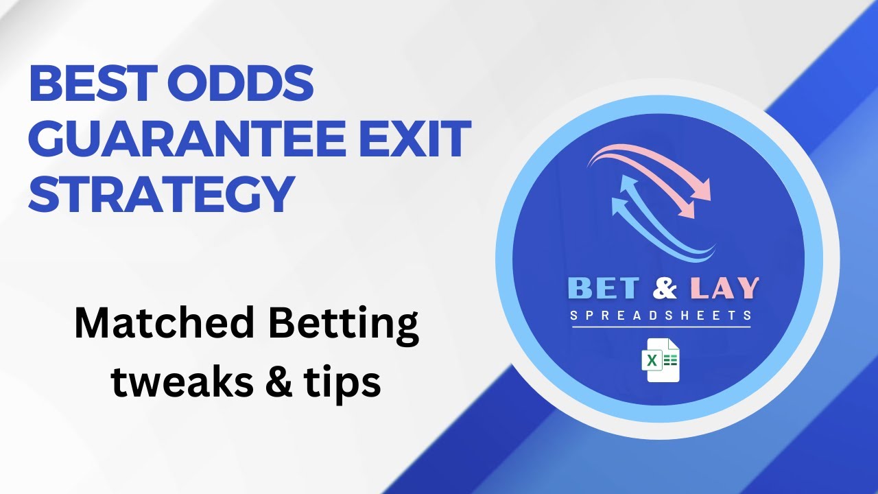Best Odds Guarantee? - Lay a bit extra from betandlay.co.uk