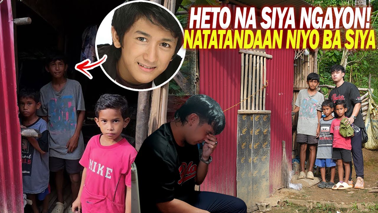 SINONG ARTISTA ITO? HETO NA PALA NGAYON! NAKATIRA SA KULUNGAN NG BABOY! TATLONG MAGKAKAPATID