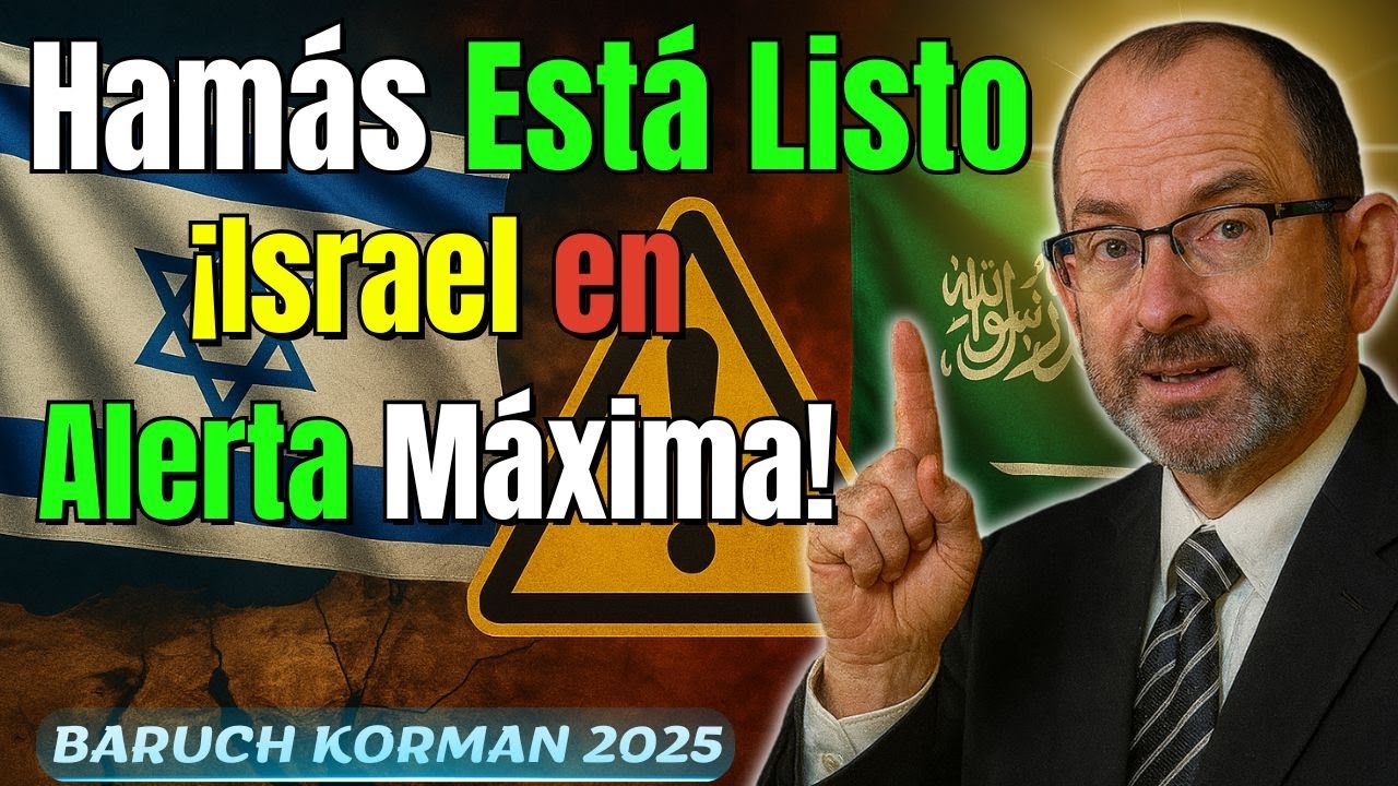 La guerra en Israel aún continúa Prepárate para lo que Hamás planea - Dr Baruch Korman 2025