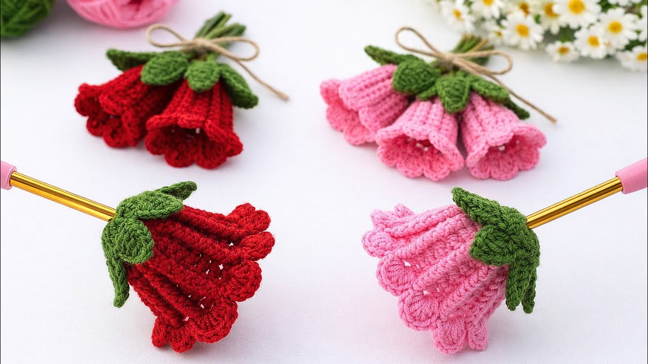 💰 I made 50 in one day and I sold them all! This is the best easy flowers crochet. How to crochet.