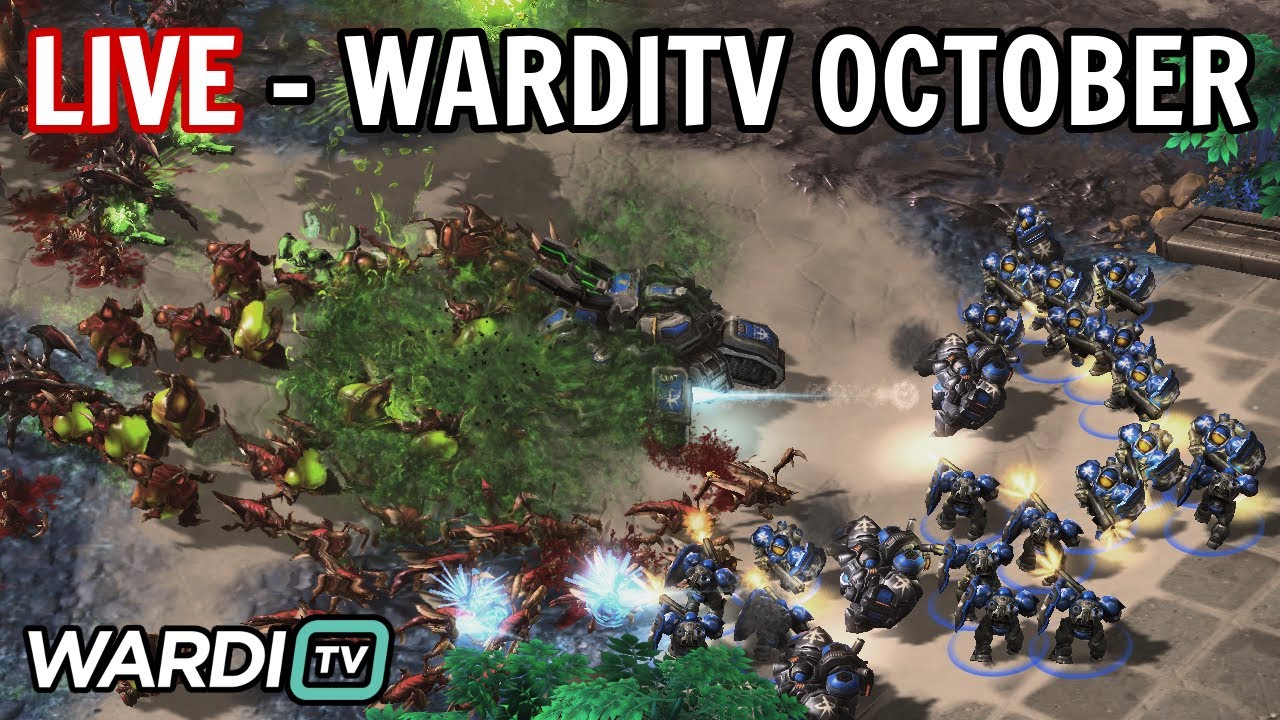 LIVE : WARDITV OCTOBER PLAYOFFS! herO, Solar, Rogue, ByuN & More [StarCraft 2]
