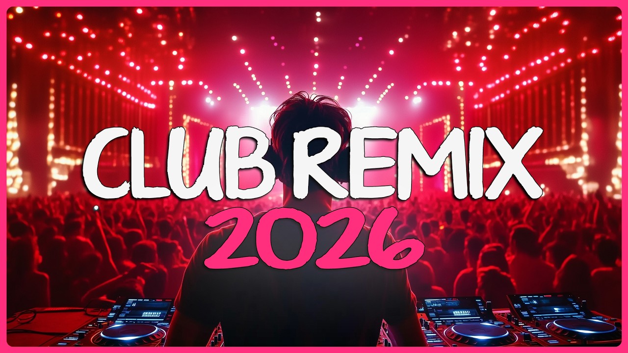 DJ REMIX 2026 - Remixes & Mashups of Popular Songs 2026 | DJ Remix Club Music Disco DJ Mix 2026