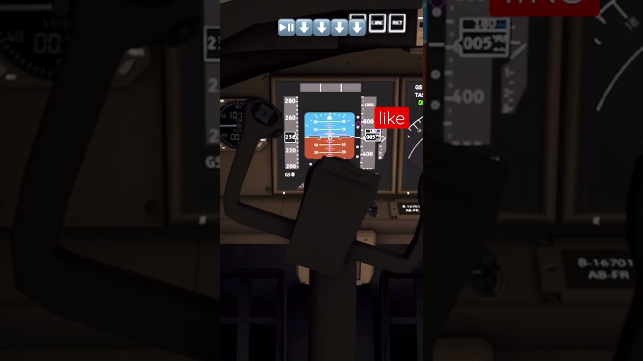 instrument landing system ILS #shorts #ils #cockpitviews #landing