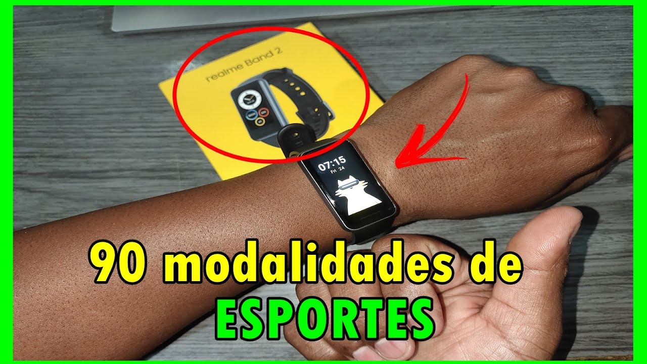 CHEGOU! 🥳 REALME BAND 2 MUITO MELHOR QUE A MI BAND 6 DA XIAOMI | DR JUNIOR 10