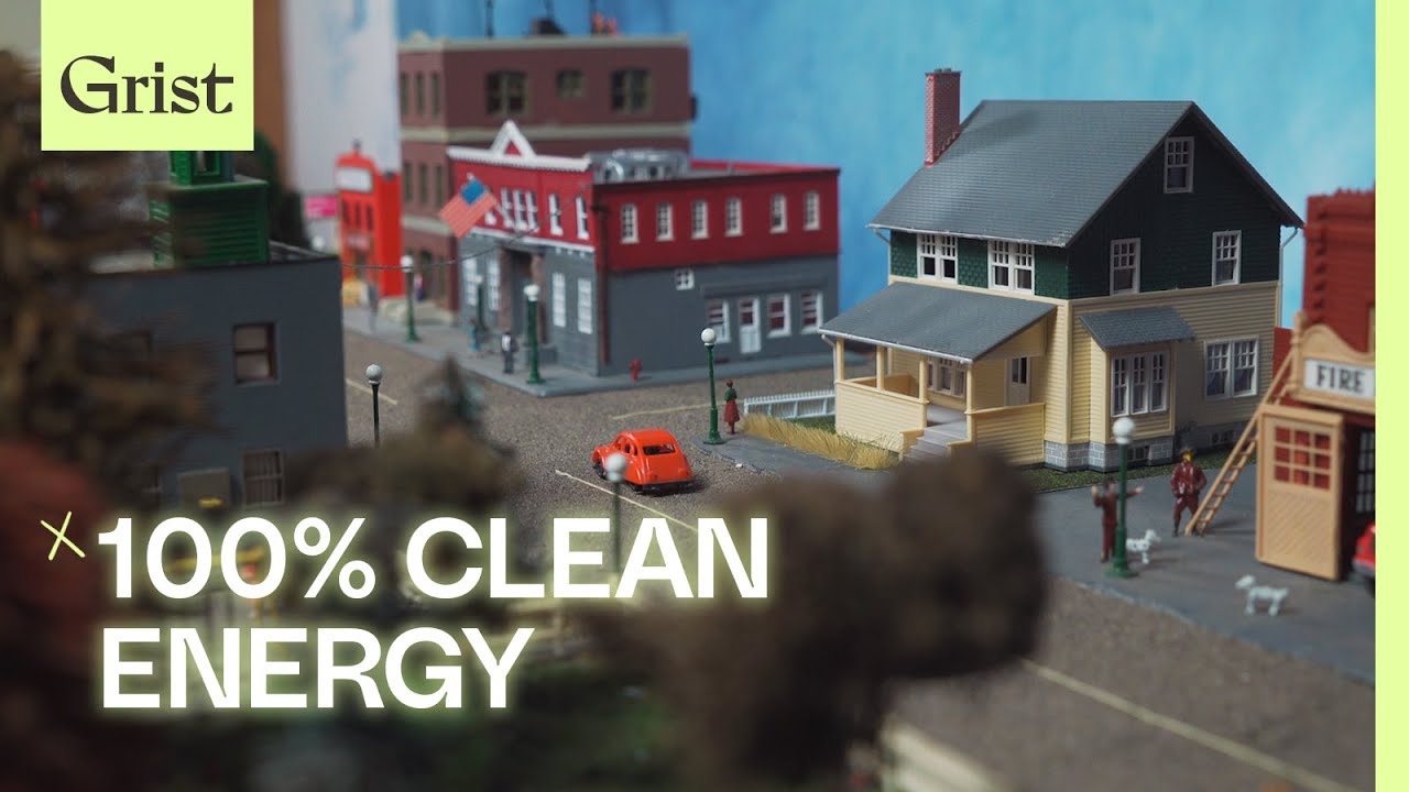 This tiny model town shows how we could achieve 100% clean energy