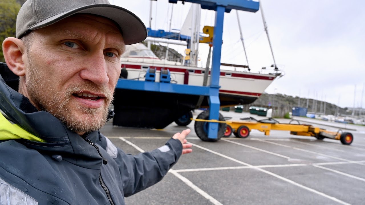 After almost 2 years we didn't expect this! Our Najad 440 on the hard - Ep. 253 RAN Sailing