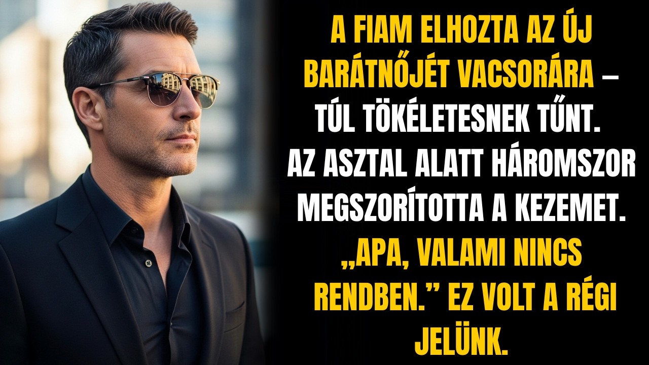 A VACSORÁN A FIAM HÁROMSZOR MEGSZORÍTOTTA A KEZEMET — A RÉGI JELÜNK, AMI VESZÉLYT JELENTETT!