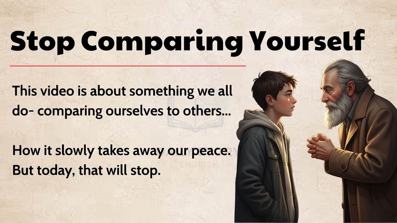 How To Stop Comparing Yourself in 2026: A Healing English Story (Level 1) -  Fluency Practice ✅