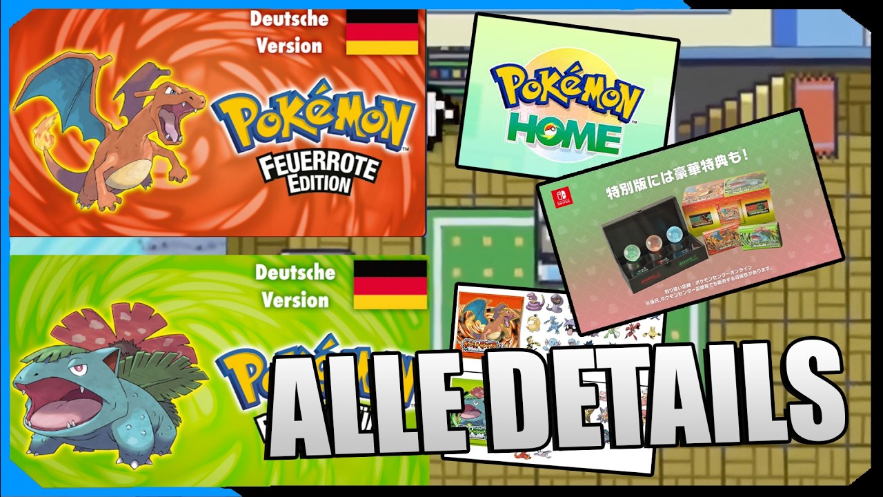 Editions Unterschiede - Alle Details & Neuerungen | Pokemon Feuerrot & Blattgr&uuml;n