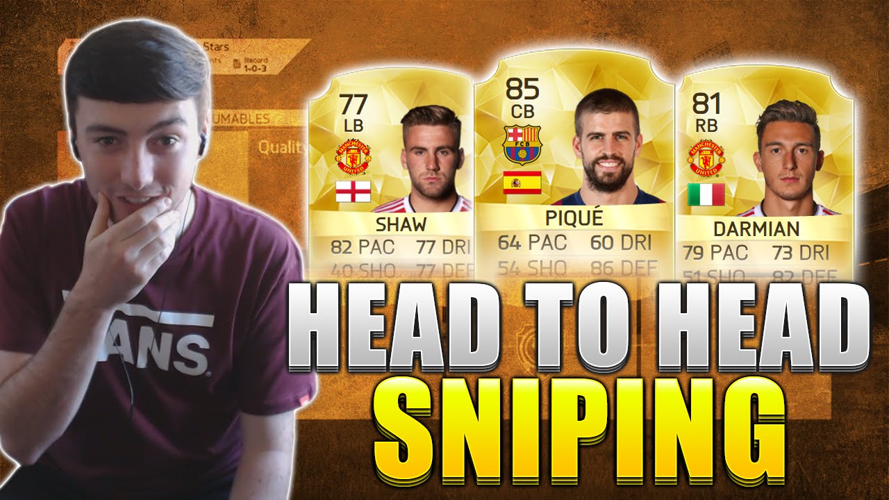 FIFA 16 | HEAD TO HEAD SNIPING CHALLENGE vs THEGAMERCAN | SNIPING MIN PRICE PLAYERS