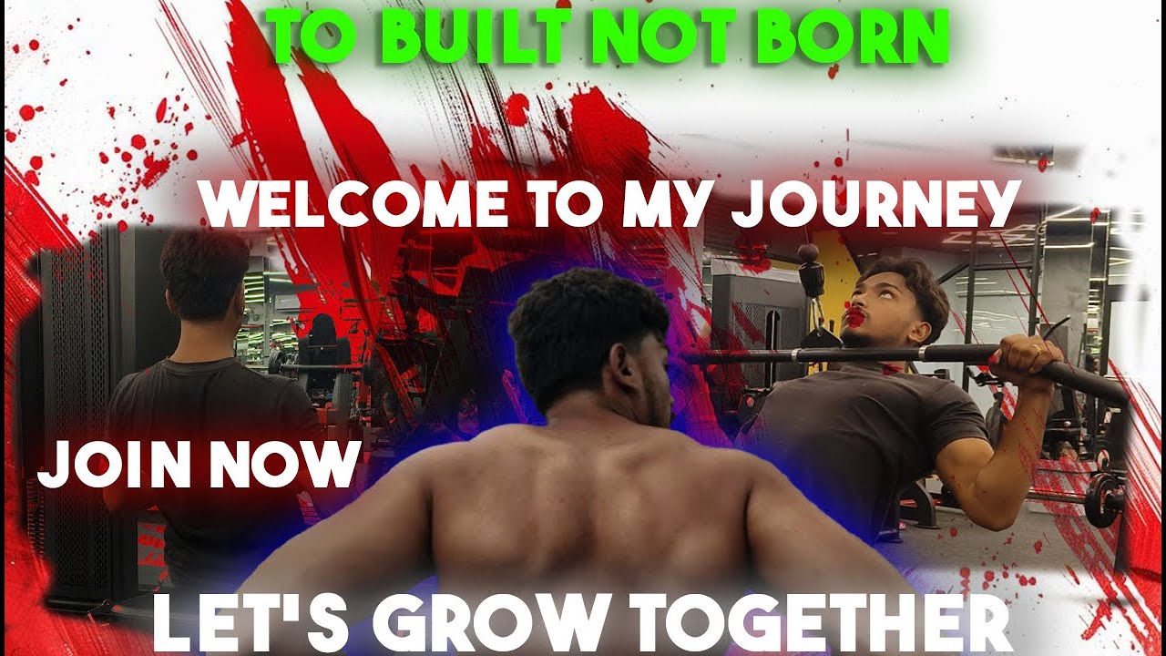 Welcome to my journey &mdash; where sweat meets purpose! | Built Not&nbsp;Born&nbsp;Vlog