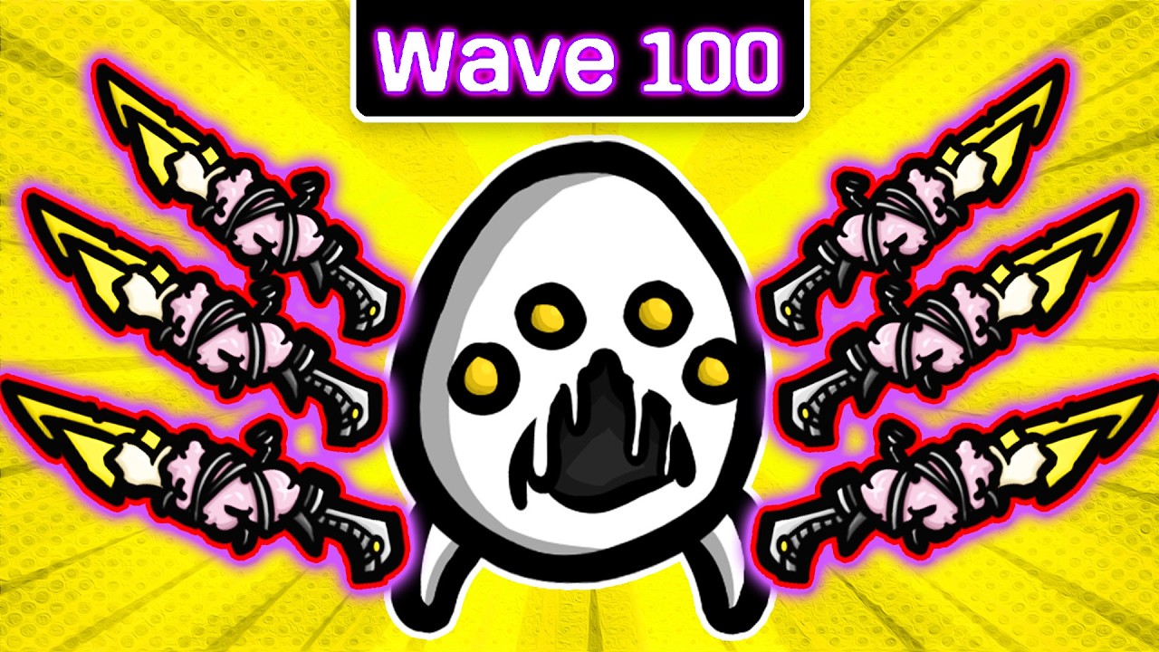 6 Legendary DEX-troyer to Wave 100 with MAXIMUM Scaling | Brotato Paws & Claws