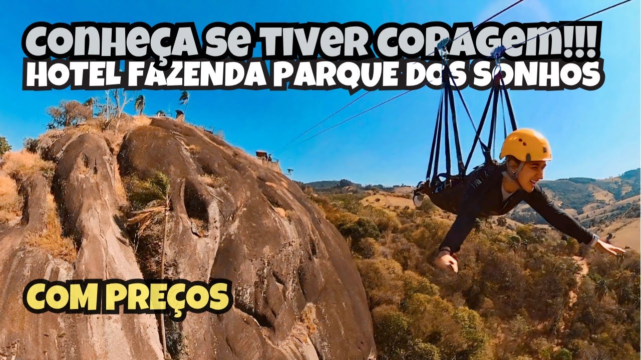 Hotel Fazenda PARQUE dos SONHOS - Socorro - SP:  Aventura e Desafios com Pensão Completa!!!