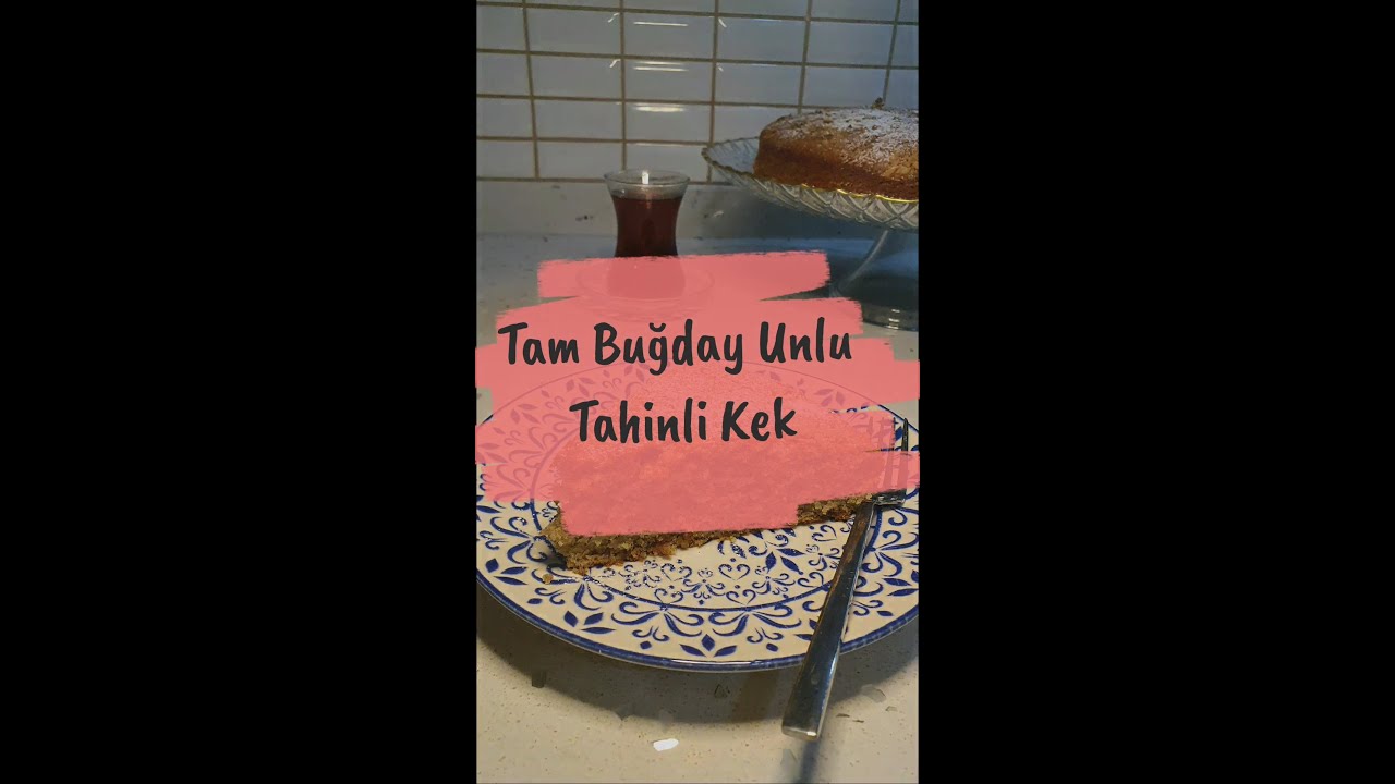 KABARMASI GARANTİ HARİKA BİR LEZZET TAM BUĞDAY UNLU TAHİNLİ KEK #cake #pratiktarifler #yemek #mutfak