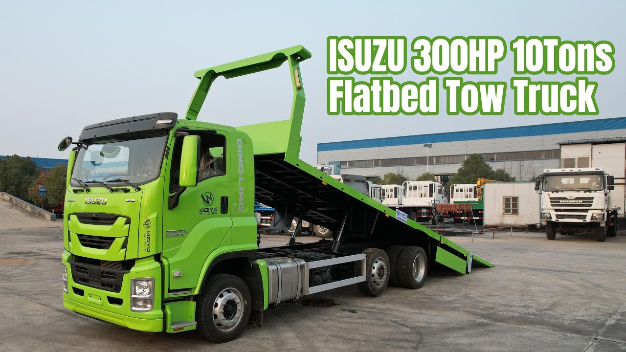 Russia | ISUZU FVR 300HP 10 Tons Heavy Duty Tow Recovery Truck