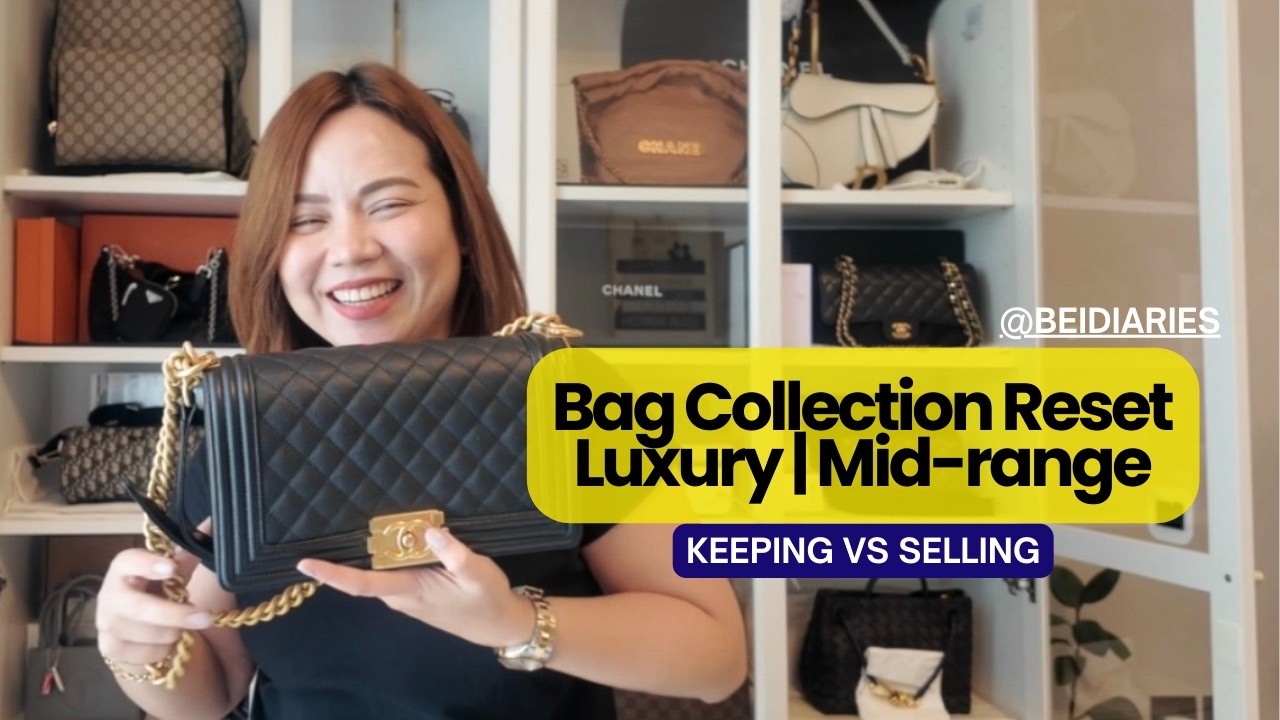 Bag Collection Reset | Luxury and Mid-Range | Keeping VS Selling