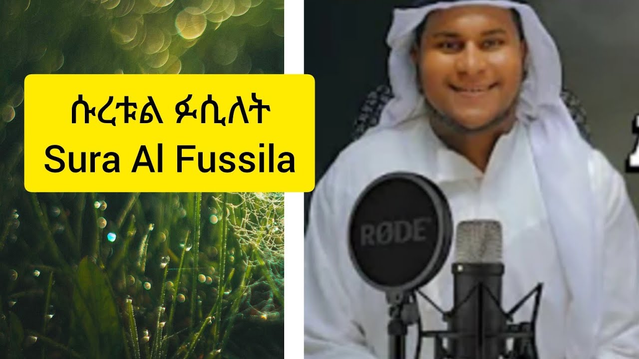 ሱራ አል ፉሲለት Suratul  fussilat Qaari Tawfik Al habashi